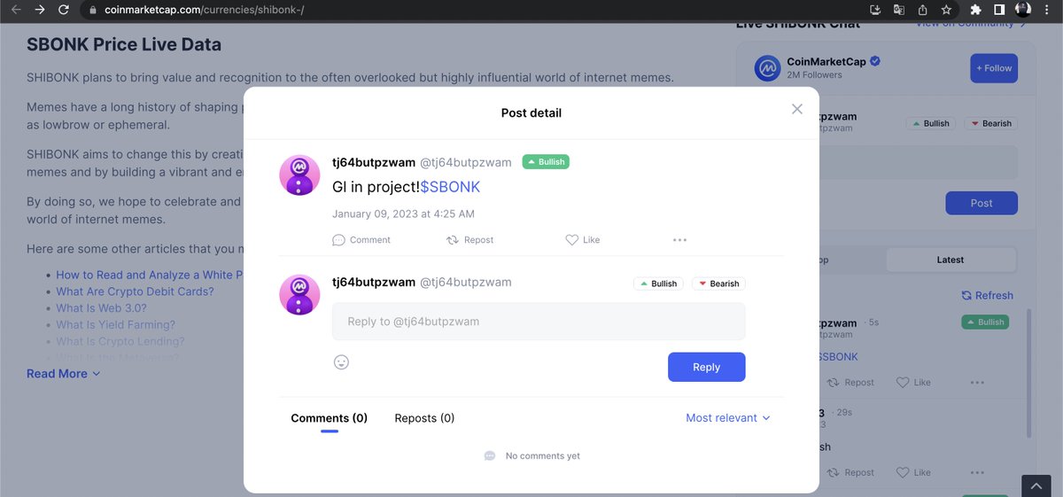 LampDs's tweet photo. @SHIBONKSOL @CoinMarketCap Thx for project, guys, and gl!

8ezguHtR6xoTFu3n93VjbR7cfTJUmh6FbUS8Bvxs9s7R https://t.co/f9BTYpuBdL