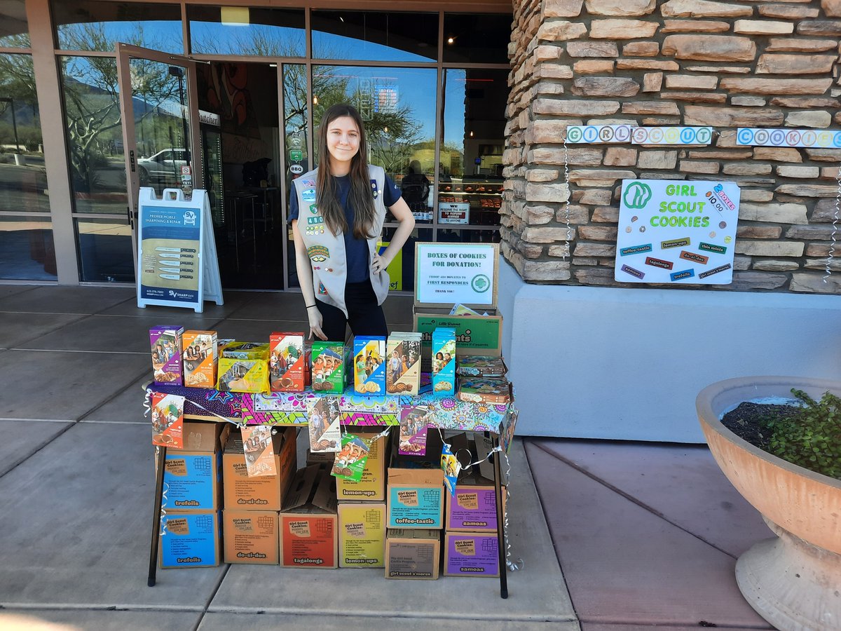 Do you know what makes #GirlScoutCookieSeason unique? 🍪

As the largest girl-led entrepreneurial program in the world, girls learn skills that stay with them throughout their life, including goal setting, decision-making, money management, people skills, & business ethics.