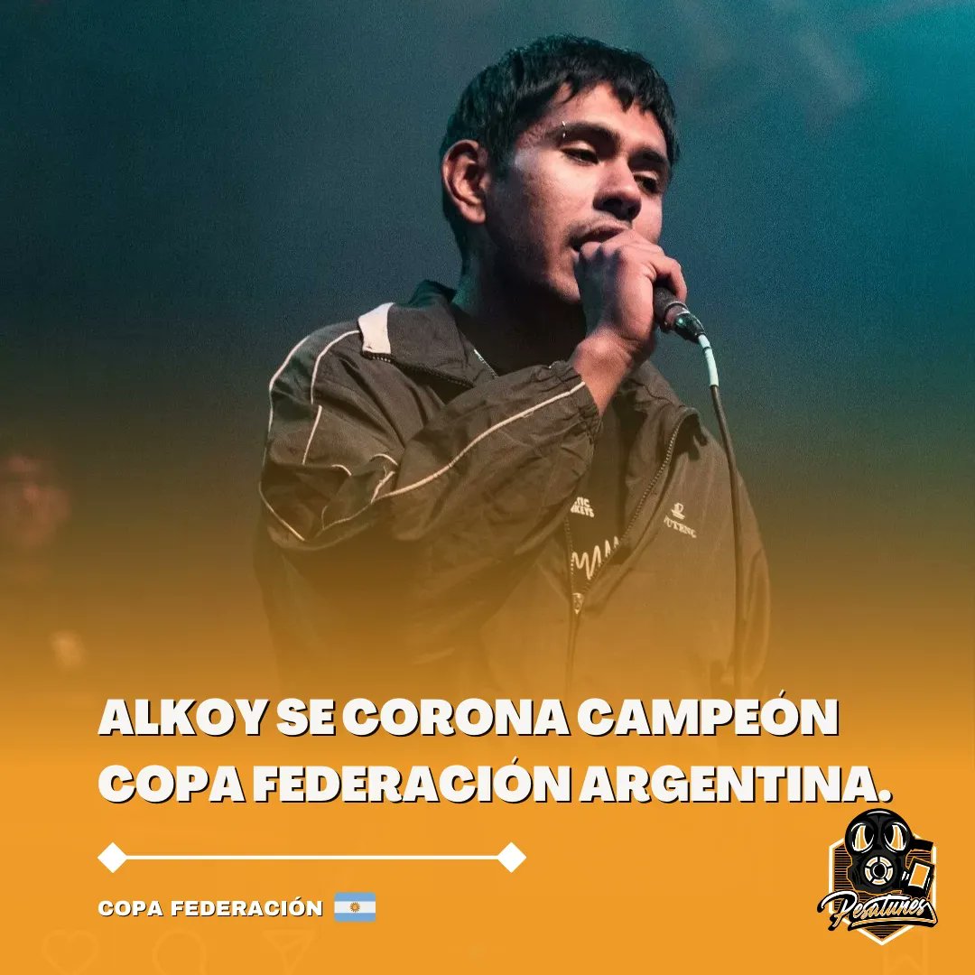 pesatunes's tweet photo. Felicidades @jesuuslc 🇪🇸 @alkoyrap 🇦🇷 y DEAFC 🇨🇱
#jesuslc #deafc #alkoy #streetwarriors #copafederación #batallasunder https://t.co/c2eMrIM7NY