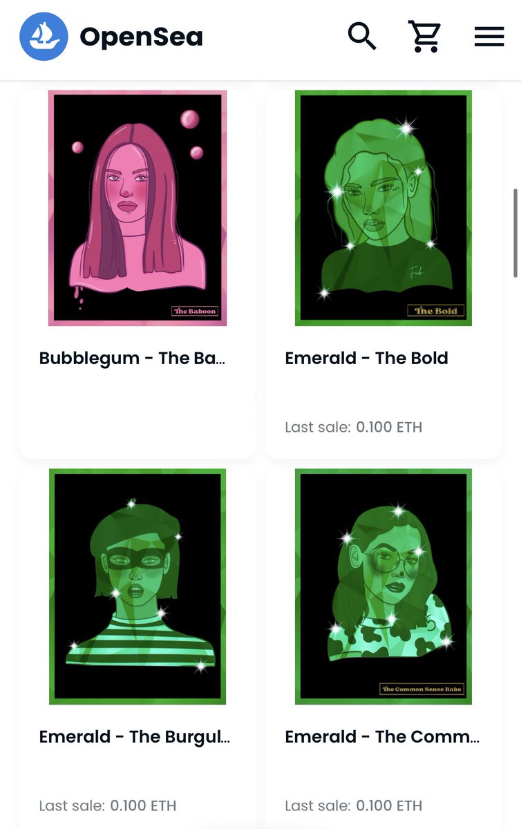 ZenRasta47's tweet photo. If @garyvee can be #bullish on #Iconics & #Spectaculars can I be bullish on @VeeWomen? #TheBaboon #BubblegumBaboon #Bombastic
https://t.co/Fz9VyuMDYZ https://t.co/QFs6LHhz2X