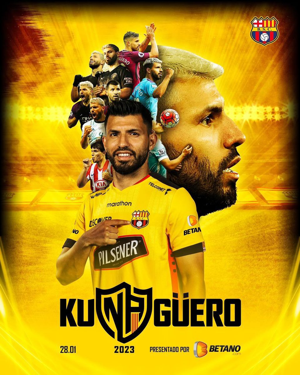 Sergio Kun Aguero tweet media