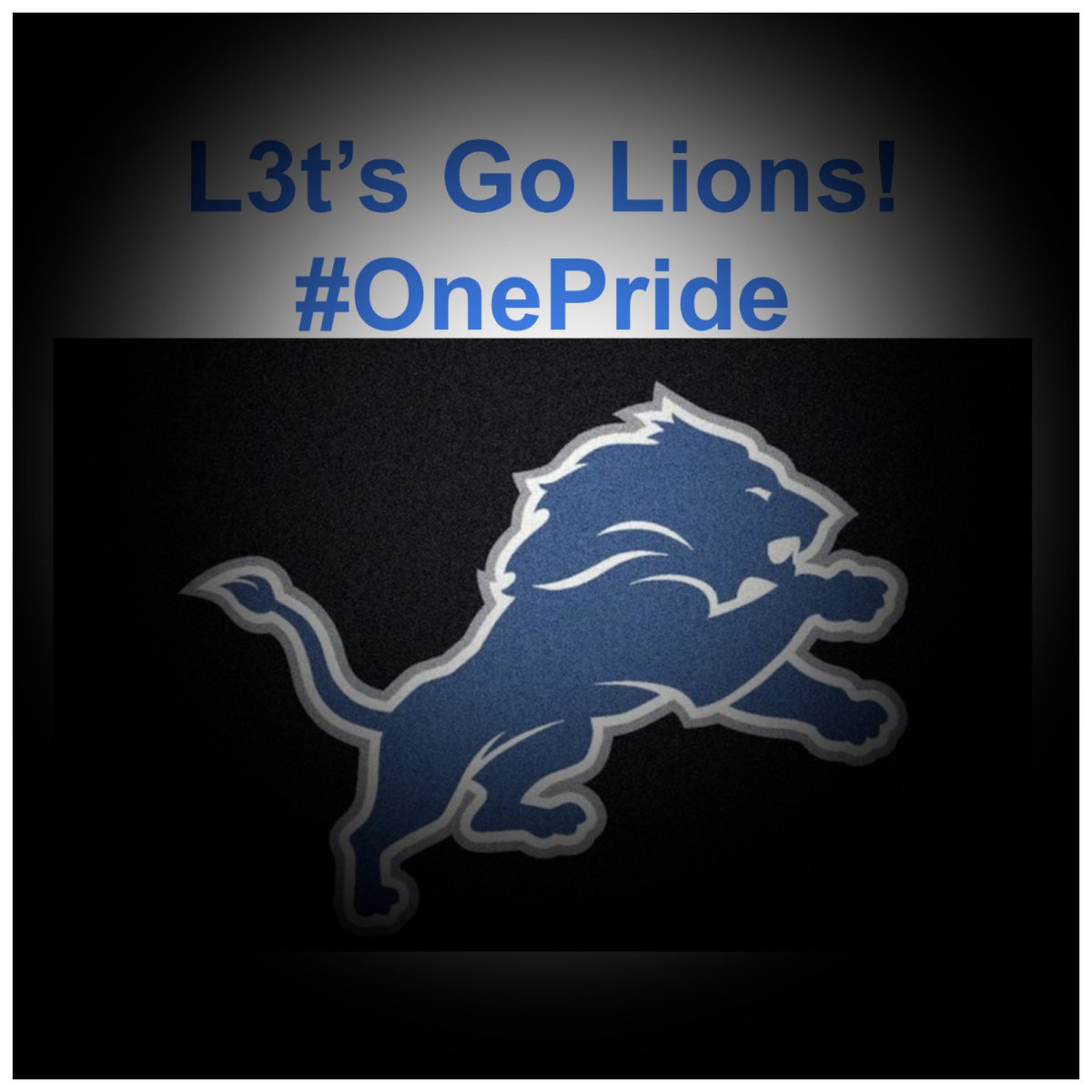 ⁦<a href="/Lions/">Detroit Lions</a>⁩ Let’s go! You’ve done it before this season so let’s do it again!! #OnePride #detroitfootball