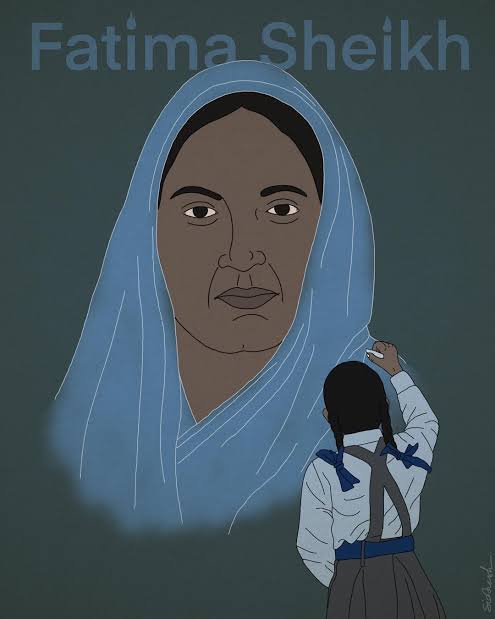 Birth Anniversary of Fatima Sheikh (9 January 1831).

#FatimaSheikh9Jan