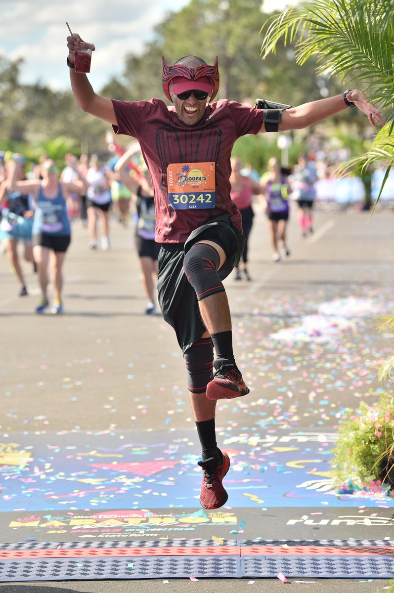 Alex_Quevedo's tweet image. Today, I ran the second race, the #WDWMarathon (which was my second overall). It completed my #goofychallenge, which is running the half marathon and full marathon on back to back days. It's the hardest thing I've ever done. I'm very proud #runDisney #teamrundisney