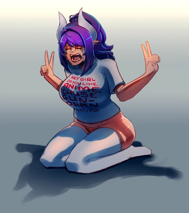 Hey girl do you like ANIME 'cause GUNDAMN #yanchart 