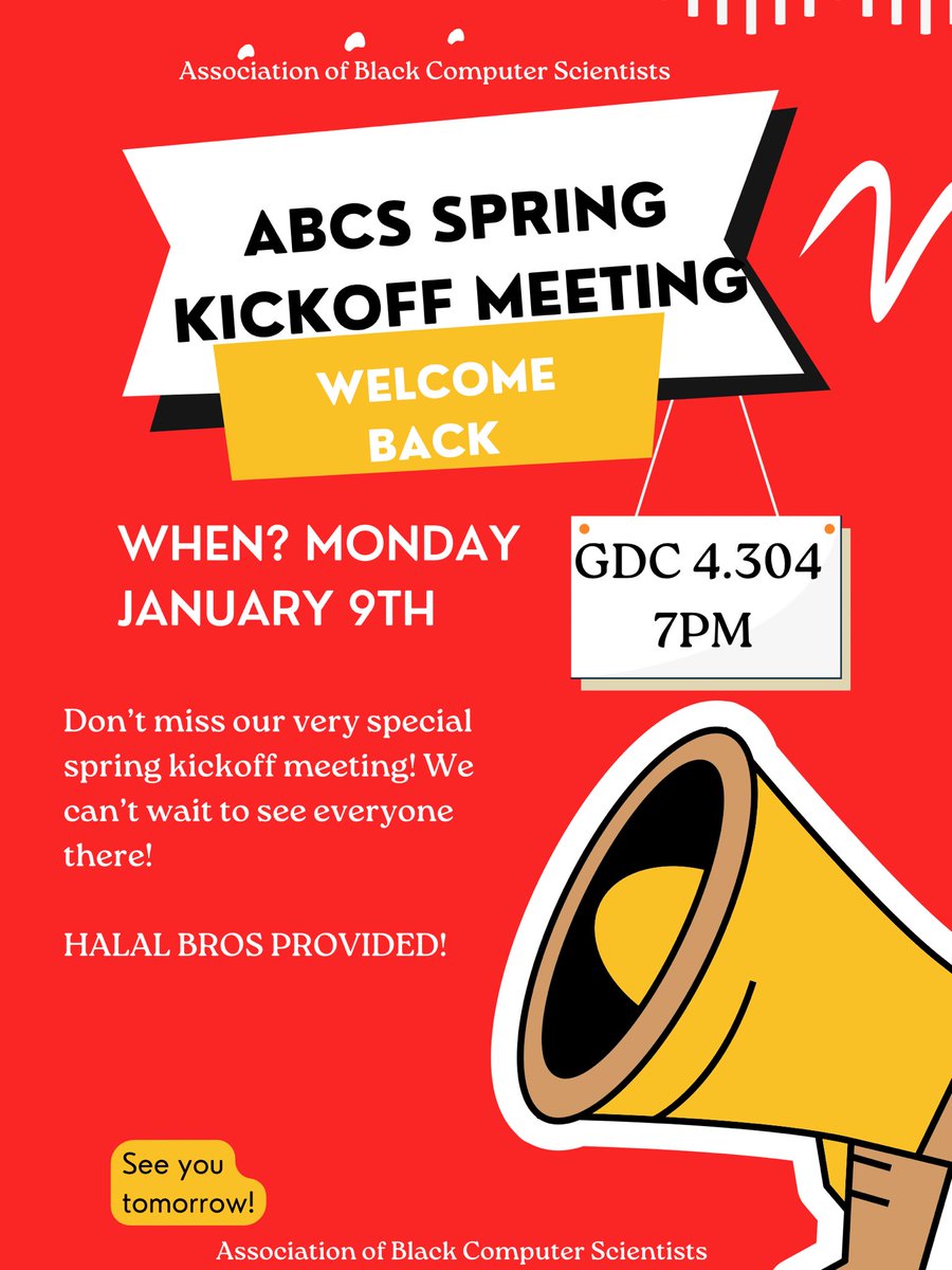 Association of Black Computer Scientists at UT tweet media