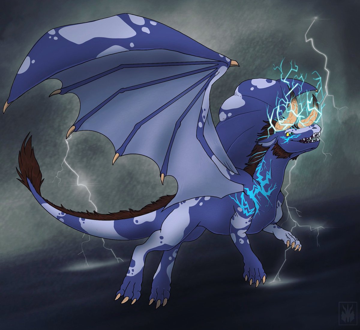 Scenery illustration of a DnD character! #procreate #digitalart #dragons #dnd #dungeonsanddragons