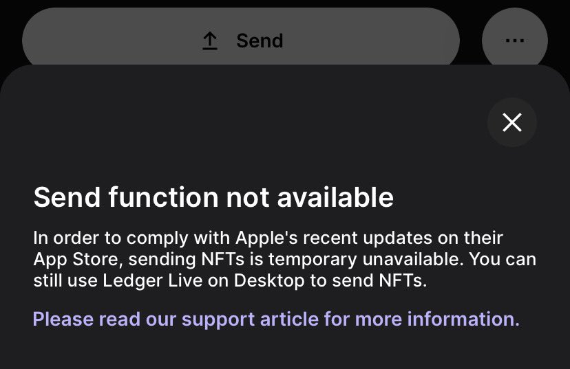 DrenFX's tweet image. 1/ @Apple 🧵
For a company that once embodied what the future might look like, it’s unbelievable that Tim &amp;amp; Co. would be so shortsighted as to stand in the way of innovation that truly transcends all boundaries, in the name of the almighty dollar…