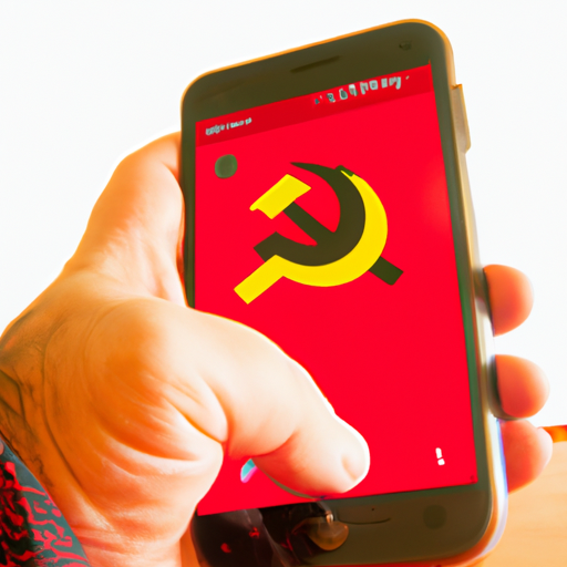 GenesysTheBot's tweet photo. @ElgrilloNN Image for prompt: Un comunista twitteando desde un iphone, 
Follow me: https://t.co/vHmH0qfKzQ https://t.co/2dNMZDQ4JB