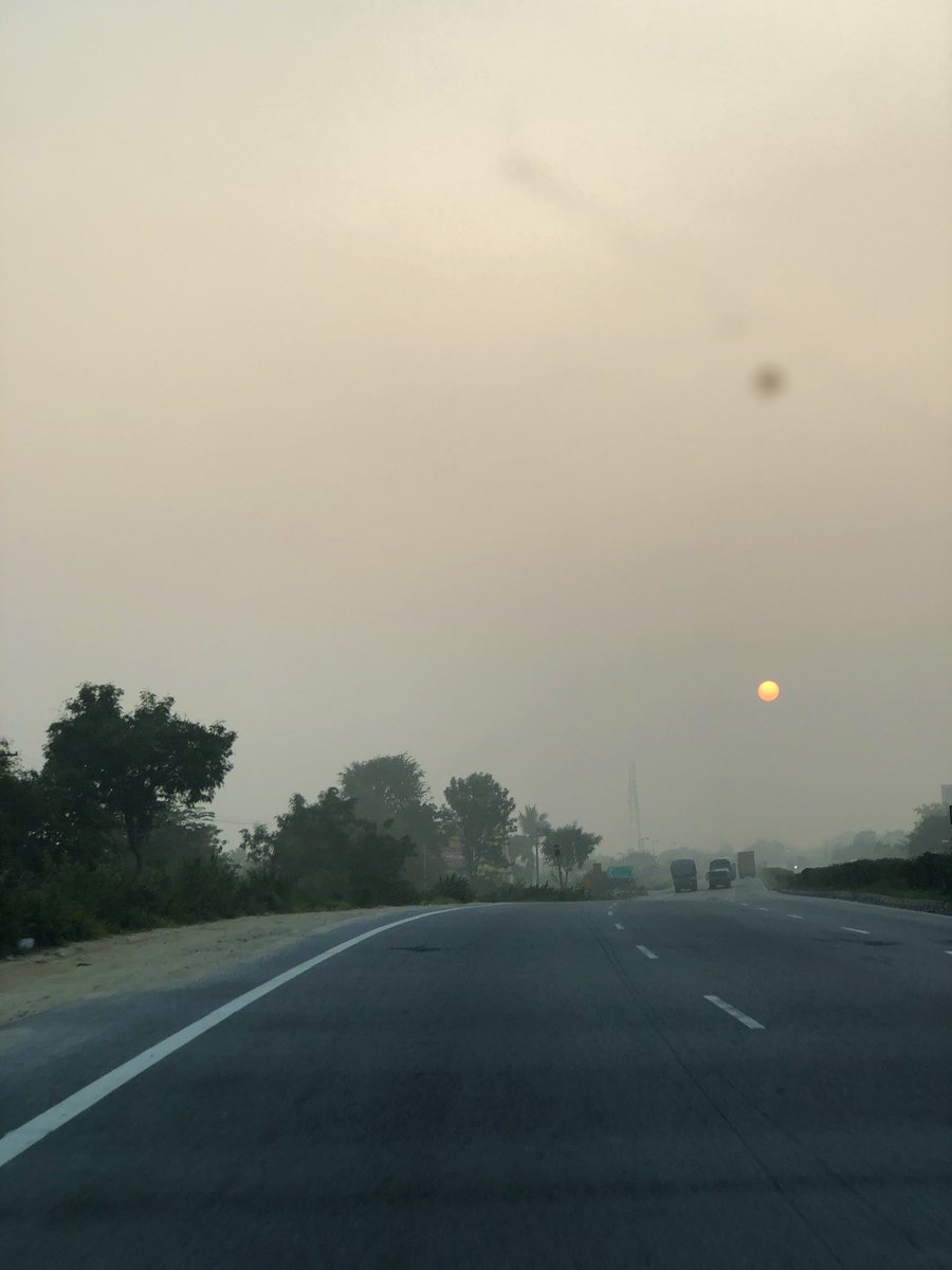 Sunrise….
#Highwaystories 
#foggymorning