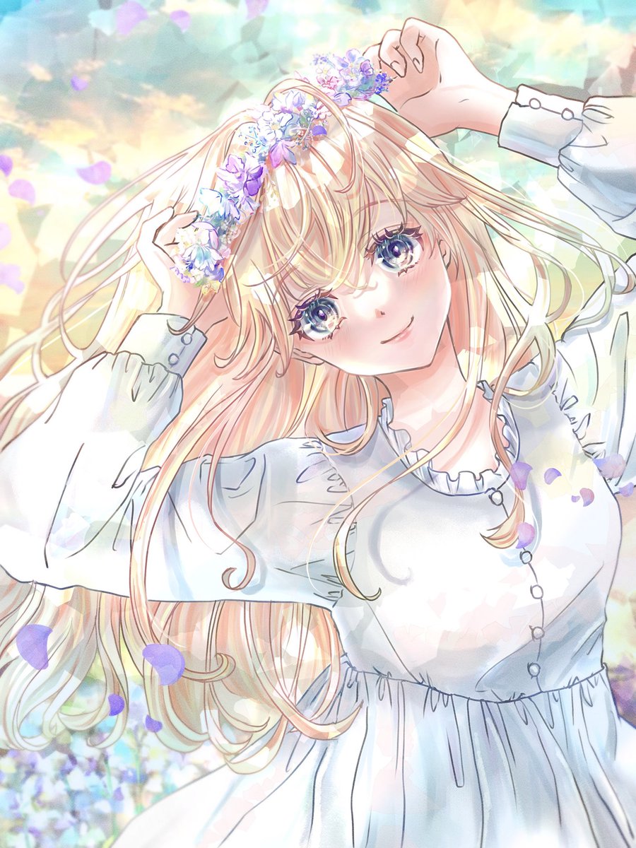 春を先どりイラストに仕上がりました🌸✨

＃新年早々の創作クラスタフォロー祭り
＃絵描きさんと繋がりたい
＃イラスト好きさんと繋がりたい
＃私の絵柄が好みって人にフォローされたい
＃3連休はフォロワーさんが増える