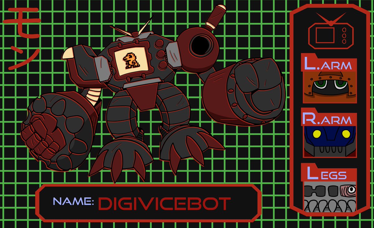 FinndHope's tweet photo. it's a Digivice from the Digimon franchise.
The idea came to me while I was looking at my Digivice at home and thought "it would be cool if it had detachable limbs and look like a robot".

https://t.co/cPjYJWEyLq
#Digimon https://t.co/u5RAti9lOZ