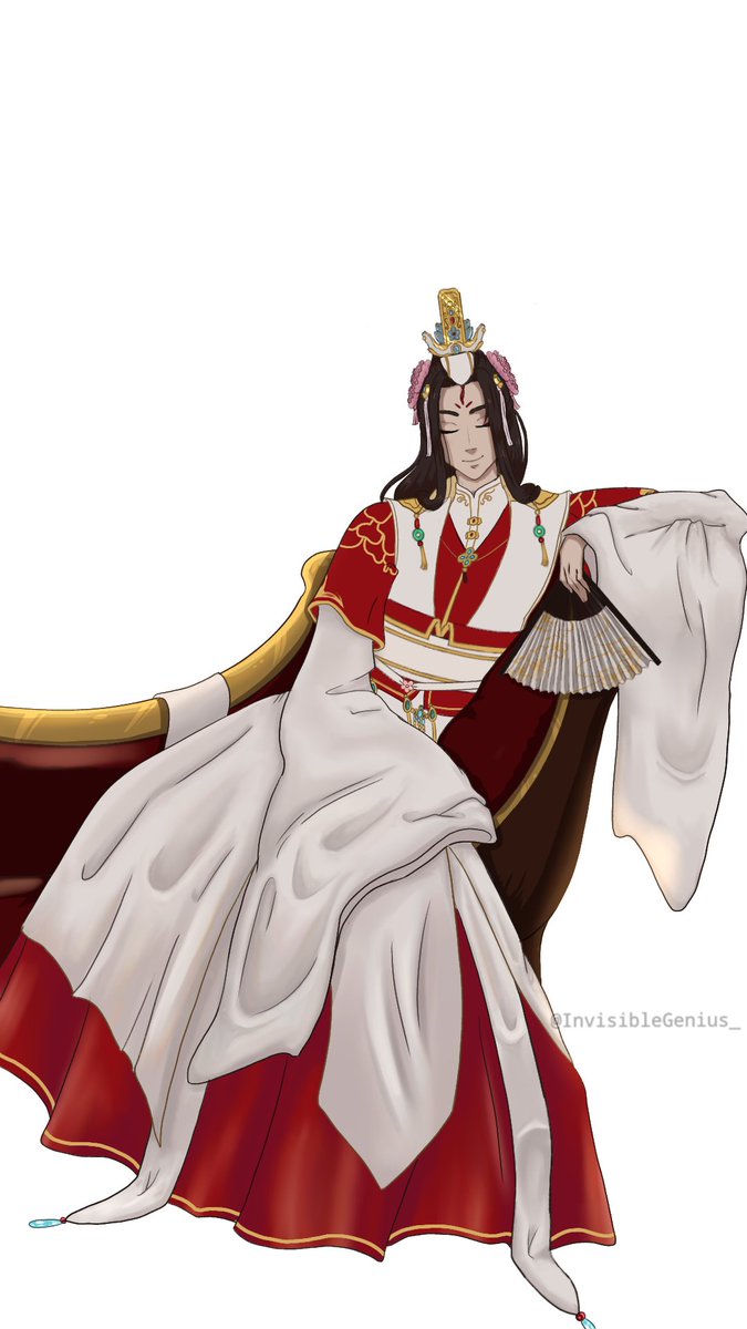 1nvisibleGenius's tweet photo. His Royal Highness the Crown Prince.👑🌸
I finished him. At first, I wanted to try a different shading, but I didn't really feel it.
#XieLian #TGCF #tgcffanart #HeavenOfficialsBlessing #fanart https://t.co/gPfL9Vhis6