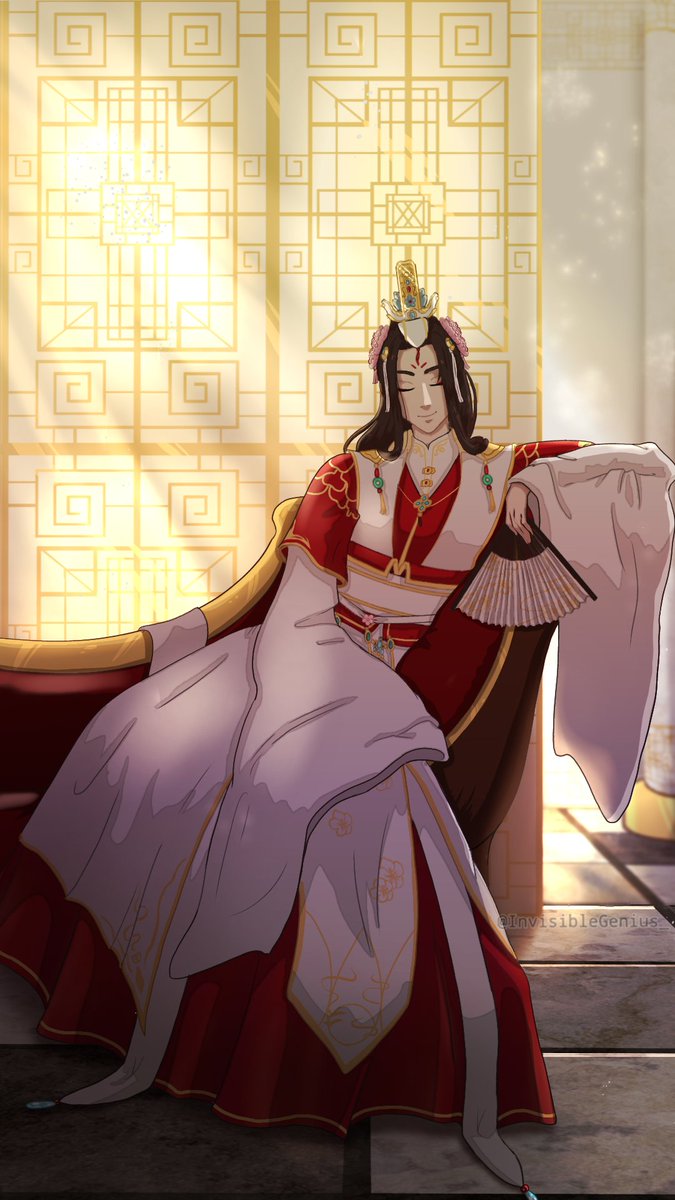 1nvisibleGenius's tweet photo. His Royal Highness the Crown Prince.👑🌸
I finished him. At first, I wanted to try a different shading, but I didn't really feel it.
#XieLian #TGCF #tgcffanart #HeavenOfficialsBlessing #fanart https://t.co/gPfL9Vhis6