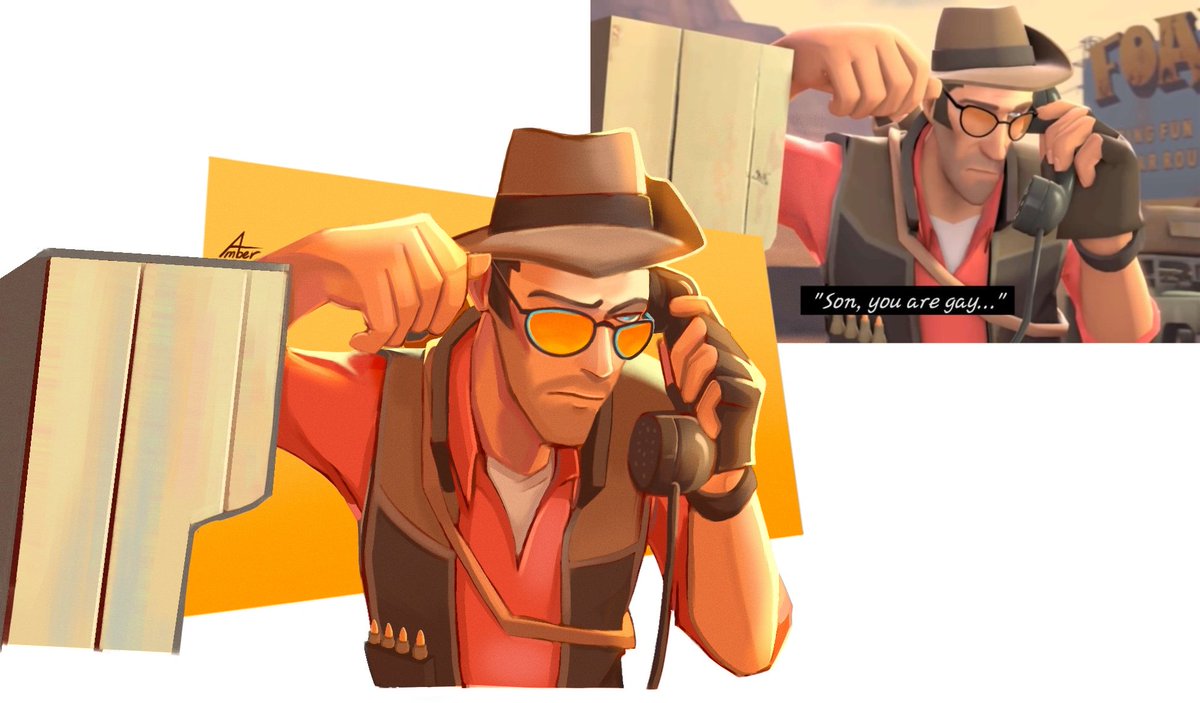 amberandomly's tweet photo. Happy (late) New Year wankers and happy birthing day to me
#TF2 #TeamFortress2 #tf2sniper https://t.co/oTdVbX227k