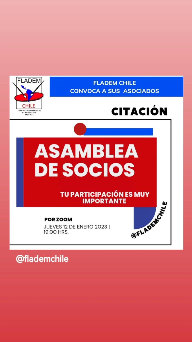 FLADEM-Chile (@flademchile) on Twitter photo 