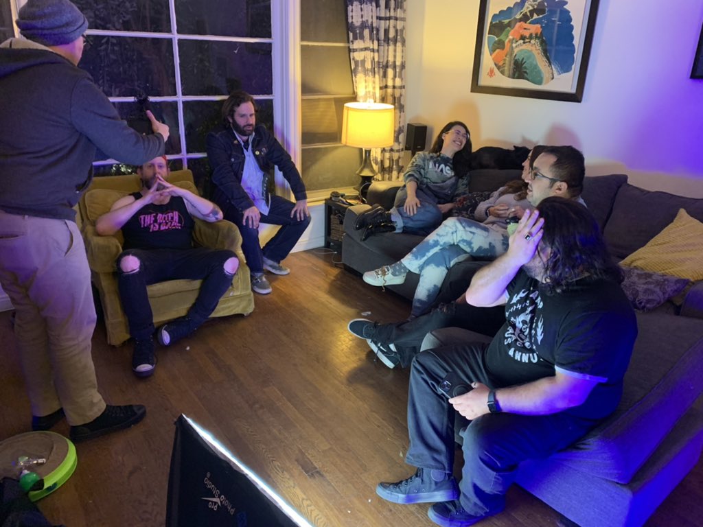 Good Sunday hang during our shoot for <a href="/SFSketchfest/">SF Sketchfest</a> !