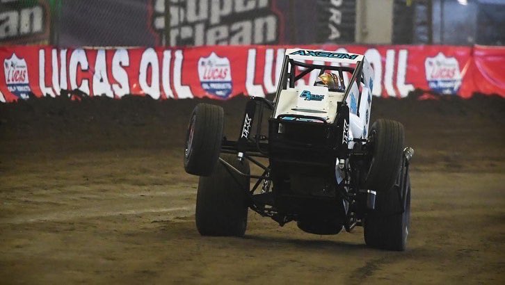 Practice day at <a href="/cbnationals/">Chili Bowl Nationals</a> with <a href="/Tanner_Thorson/">Tanner Thorson</a> <a href="/AlexBright77/">Alex Bright</a> and <a href="/EmersonAxsom/">Emerson Axsom</a>