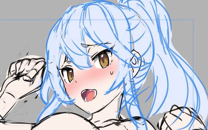 カラーラフまで進行。 