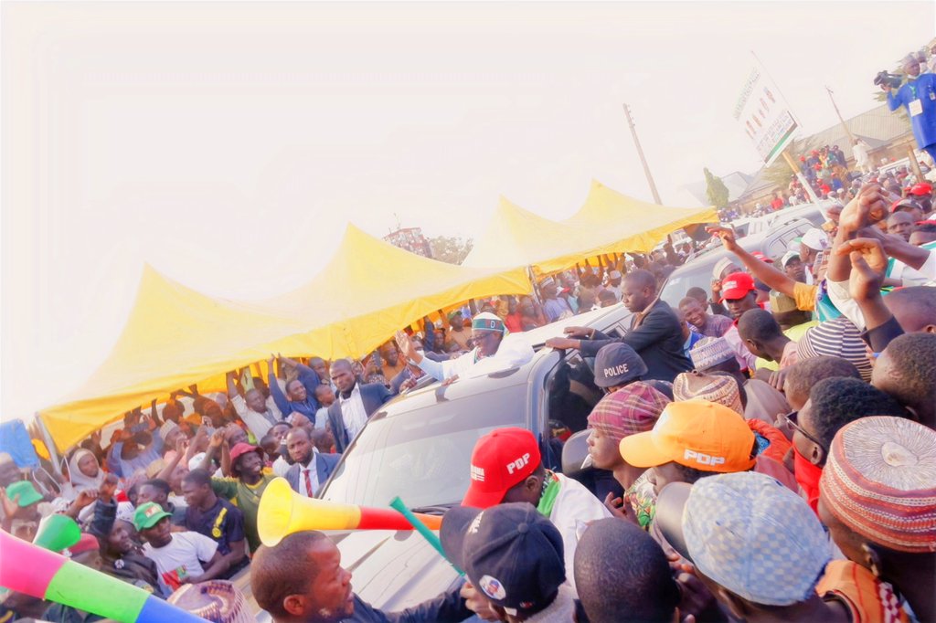 Our campaign had another scintillating outing in Wamakko LG of Sokoto State. The sea of heads significantly explained that Sokoto State is all <a href="/OfficialPDPNig/">Official PDP Nigeria</a>, and no-go area to other parties. Our Jama'a Project wil be the source of inspiration to other States if we are given..