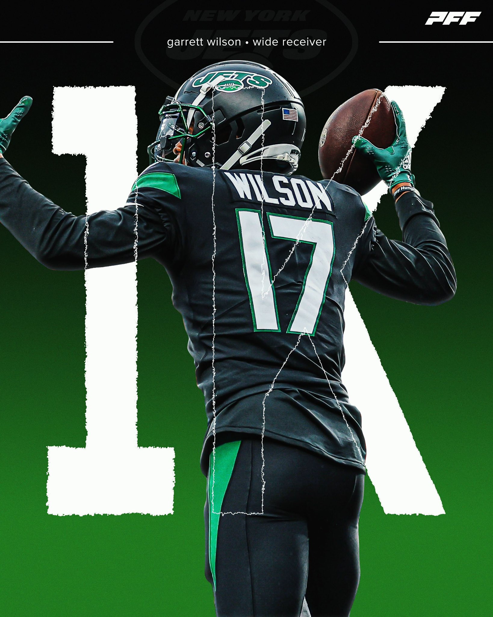 PFF on Twitter: “Garrett Wilson goes over 1K yards as a rookie 😱 https