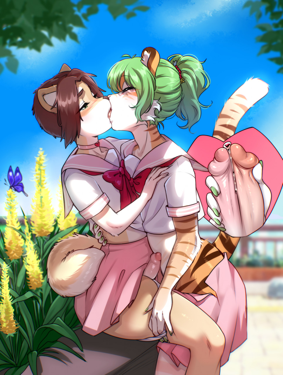 MY FEMBOI ACADEMIA students return extra horny from the holiday break

-ω(??ω?｀)?
Art by @Visas_Bun 