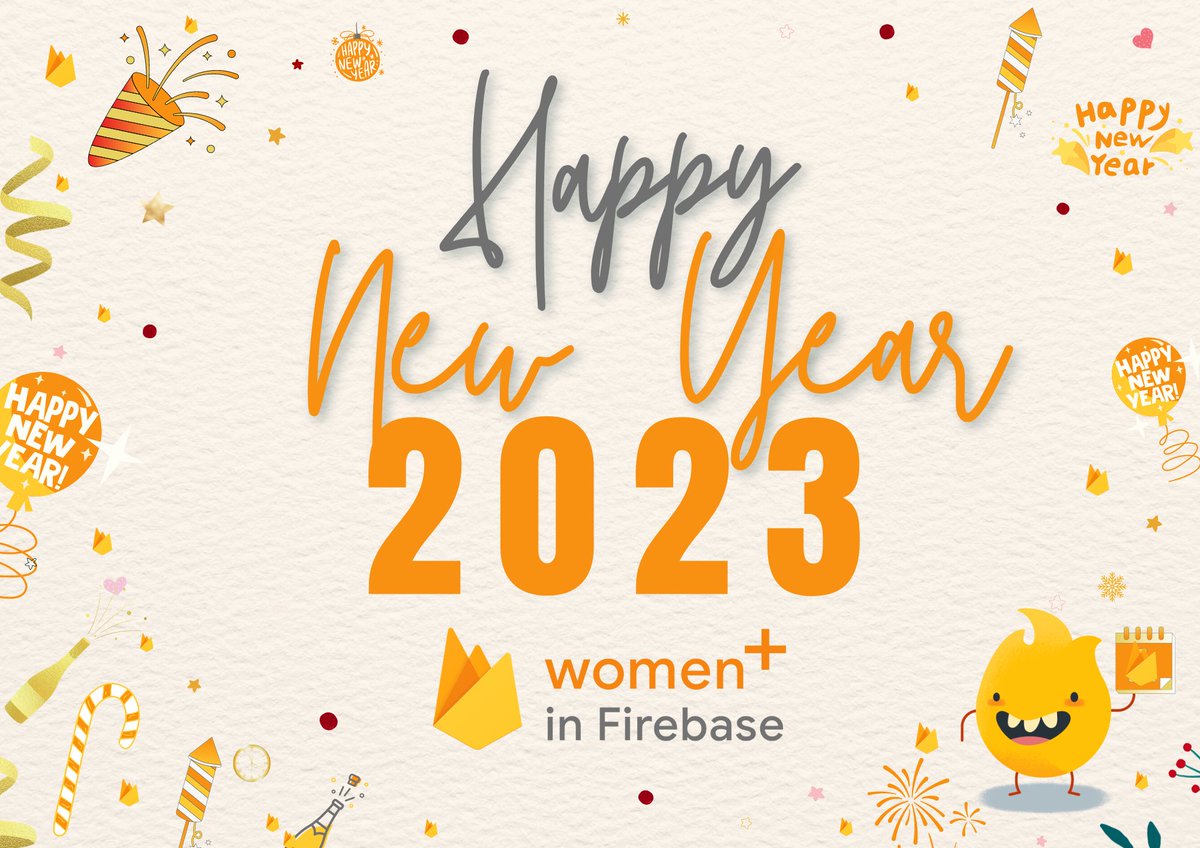 Different countries but all Firebasers! Happy New Year 2023🚀! Thank You for Being Part of #WomenInFirebase 🙌 For more projects with #Firebase🔥! Community, new meetups are coming, stay tuned👩🏻‍💻! #HappyNewYear #HappyNewYear2023 #Firebase #WomenTechMakers #womenintech