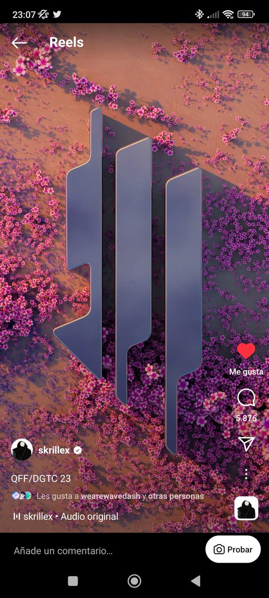 BrukawL's tweet photo. Hemos empezado este 2023 de la mejor manera posible, gracias por este regalo de año nuevo @Skrillex #skrillex https://t.co/PlQ8slTnge