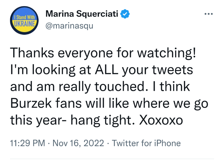 lvjk's tweet photo. #Burzeksoon
#ontheregular
#10yearsofBurzek
This is their season and year. ❤️ https://t.co/FE6ThO1tF1