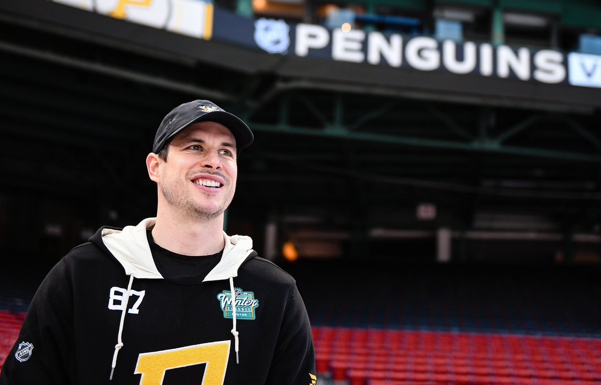 penguins's tweet photo. When you’re scheduled to play in the #WinterClassic tomorrow 🤩 https://t.co/LFzq5ezArx