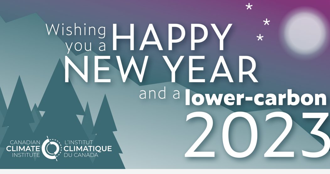 WaterWired's tweet photo. Canadian Climate Institute - 1 January 2023. 2022 was an important year for climate progress in Canada. 2023 could be even better—here’s what we’re anticipating. https://t.co/AAwwCPmzZL #cdnclimate https://t.co/vUfVSF1wC2