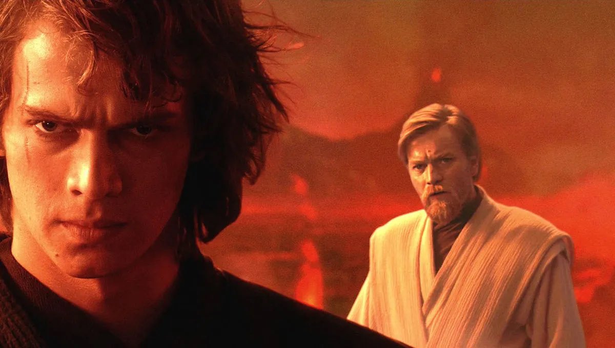 sw_holocron's tweet photo. The only people standing in the way of Palpatine and Anakin at the end of The Phantom Menace are Obi-Wan and Padmé… 👀 https://t.co/xikLrboevJ