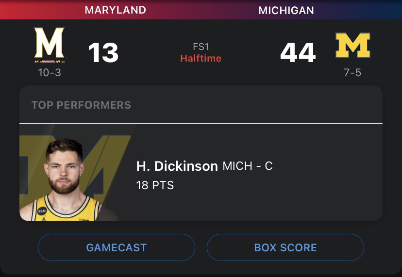 AdamWillette44's tweet photo. Michigan basketball confuses me https://t.co/t4YbqfOzX7