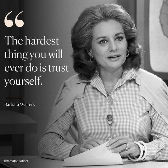 Today we remember Barbara Walters who passed away this weekend at age 93. A trailblazer for women in journalism and a pioneer in TV journalism, her contributions to newscasting forever changed the media industry. ❤️