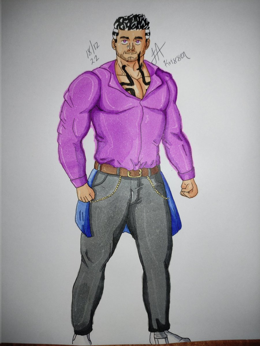 andrawsja30's tweet photo. Este dibujo lo hice el 18 d diciembre, pero apenas le di color AJSJAJAJA, así que cuenta como el primero del año 😎

#drawing #draw #traditionaldrawing #pencildrawing #traditionalart #markers #originalcharacter https://t.co/CuVrpy9S6f