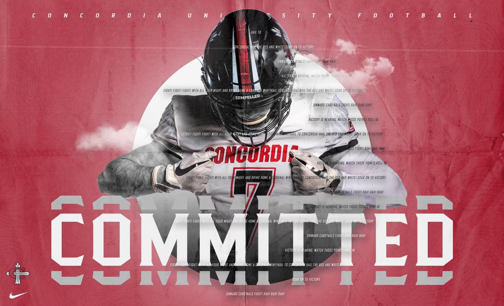 110% COMMITTED 🔴⚫ <a href="/CUAA_Football/">Concordia Football</a> <a href="/Coach_COHara/">Caleb O'Hara</a> <a href="/CoachSchu44/">Joshua Schumacher</a> <a href="/cucardinalcoach/">Chance Childers</a> <a href="/CoachGlennie/">Mike Glennie</a>