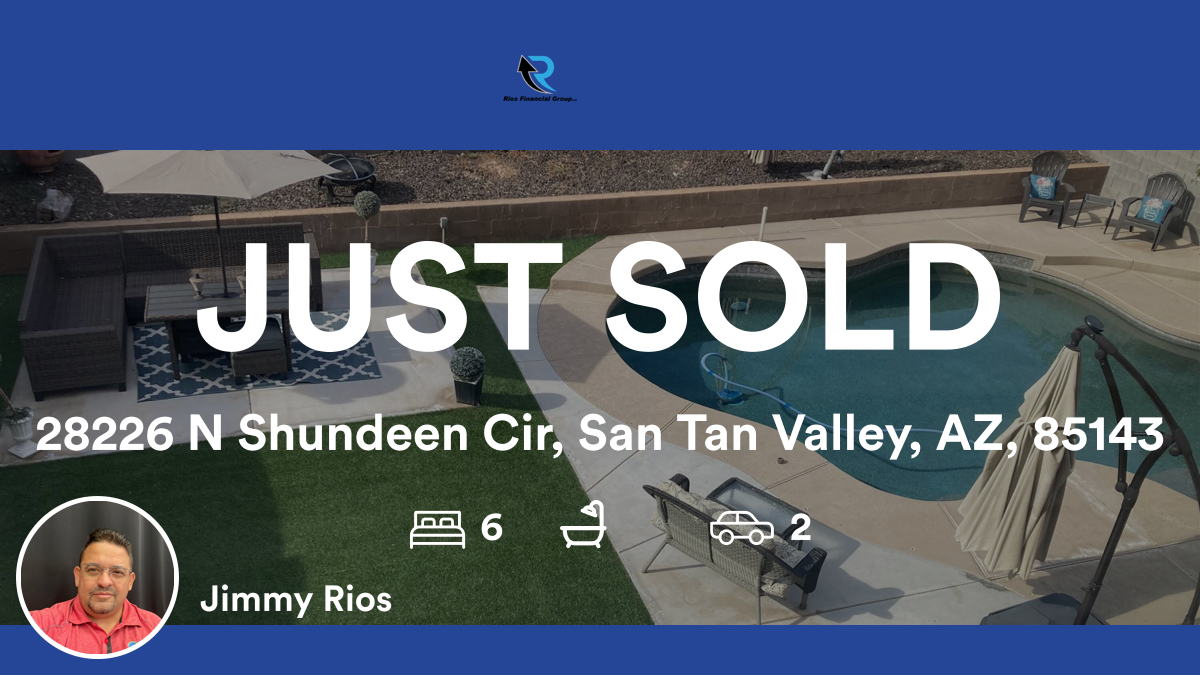 riosnextlevel's tweet photo. 🛌 6 🚘 2
📍 28226 N Shundeen Cir, San Tan Valley, AZ, 85143

My latest sale on RateMyAgent.

https://t.co/Umt7kZvhlJ

...
#ratemyagent #realestate #eXp_Realty https://t.co/iasLSqM4Bi