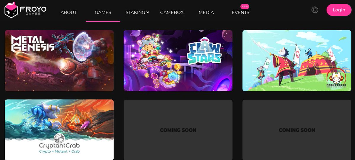 elsyrody93's tweet photo. @cryptojack this is not a token but a sample of games from a #NFTPROJECT called @realfroyogames you'll also win awesome prizes from this game, check out their twitter page you might be interested! 

#ETH #NFT #FROYO https://t.co/heAFjHMOnU