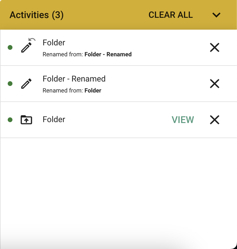ic_dappbox's tweet photo. Today we completed a new section of our app: Activities 🥳

All your activities will be recorded in this section so you have a quick and easy overview of whats happening.

What do you think? 👇

#InternetComputer #DFINITY #IC #ICP #ICPeople #Web3 #decentralized $ICP https://t.co/4AkvxO3rfx