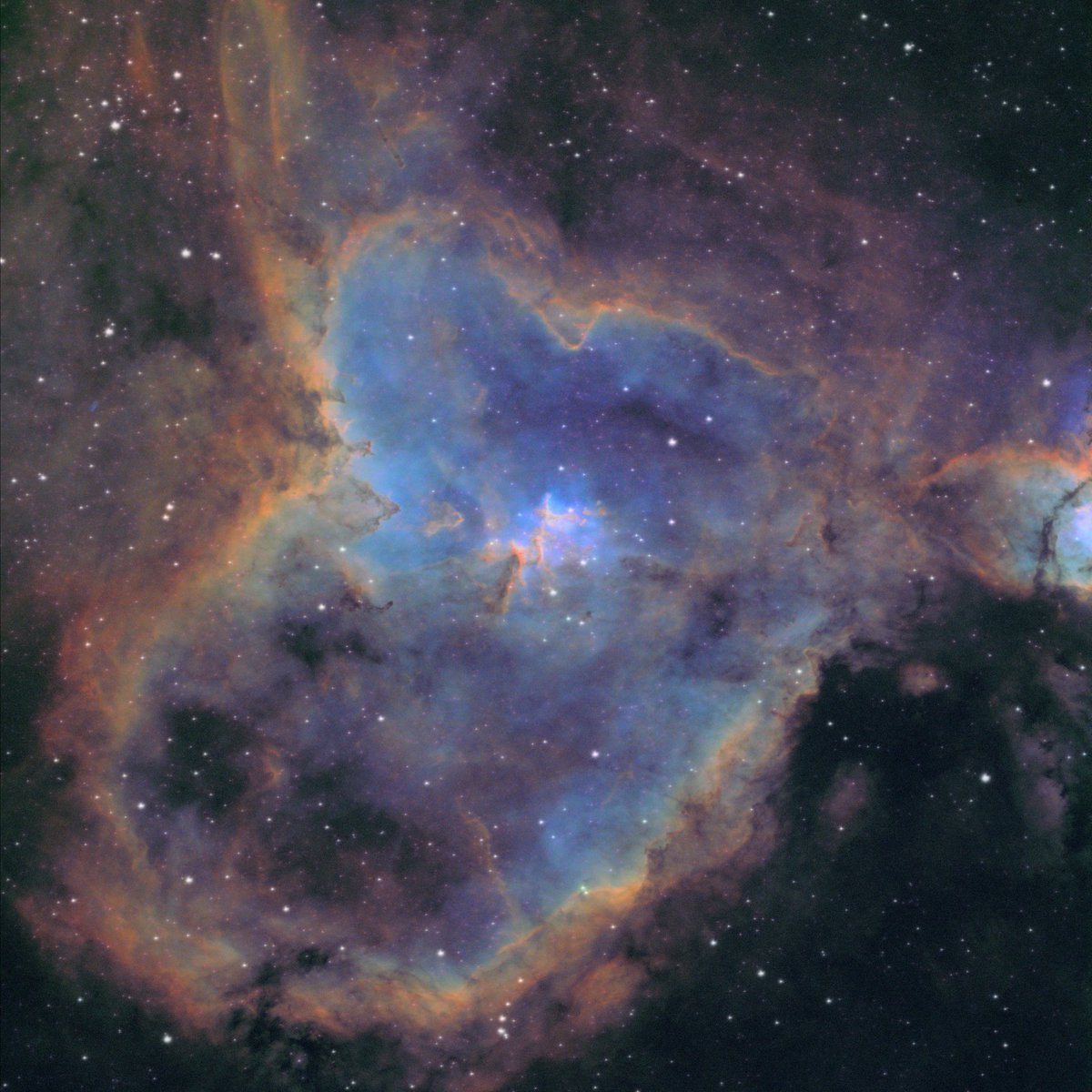 From my telescope, the #heartnebula

In my driveway #ASI2600MMPro #williamoptics #astrophotography #astrofotografia #space #astronomy #stars #deepsky #astroaddicted #stargazing #sky #deepspace #IC1805