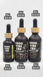 goodvibecbd's tweet photo. All new prices on the products pictured. We're rewarding our clients with much lower prices due to a change in our business overhead. Closing our store frees us up from a monthly expense standpoint. Our booth inside Park Hill Treasures on Colfax picked up a lot of slack as well https://t.co/aSzLu5WBHq