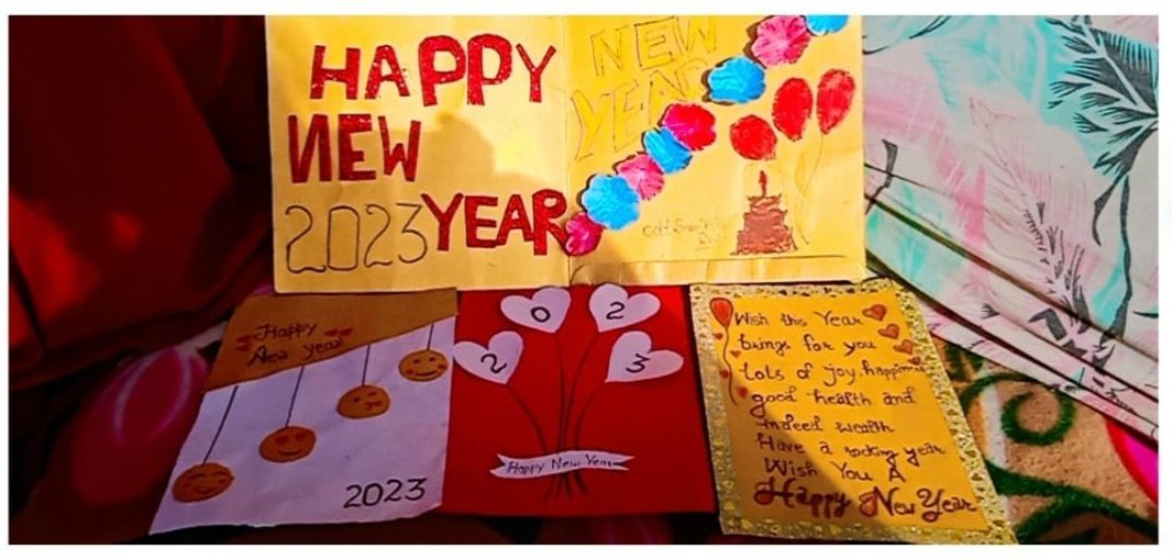 prithvi_prof's tweet photo. #HappyNewYear2023 
Happy new year card made by SD SW cadets of NCC unit Govt Degree College Bhaderwah, 2JK (I) coy NCC Bhaderwah, JK &amp;L Dte 
@HQ_DG_NCC 
@DteJKL 
@iranjanmahajan https://t.co/CNc2cBb61q