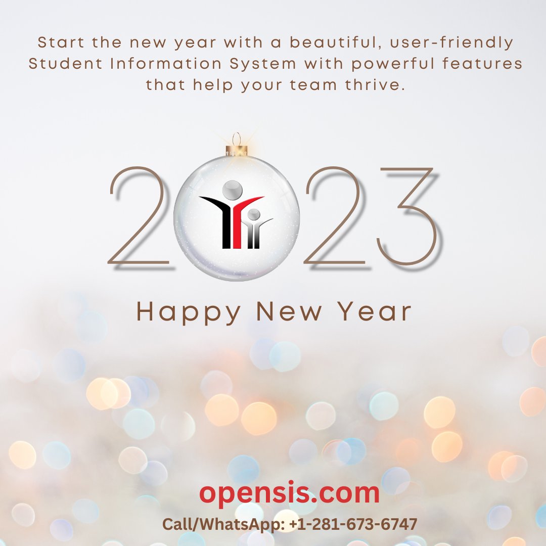 openSIS's tweet photo. The best new year resolution would be to get started with openSIS - the "zero-training" SIS to gain productivity. Try the 15-day free trial.
#openSIS #azure #edutech #school https://t.co/d8XLQcfM8Z