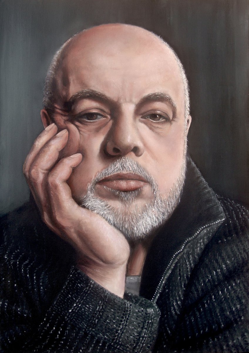artymarksart's tweet photo. Thought I’d scare you all with a self portrait to start off 2023.
At least it’s an ‘interesting’ face. 🤣
#portrait #oilportrait #portraitpainting #portraitmasters #portraitpaintingsdaily #portraits #oilpaintings #oilportrait #artymarksart #markward #fineartist @fabulucy https://t.co/UeuZDSXChH