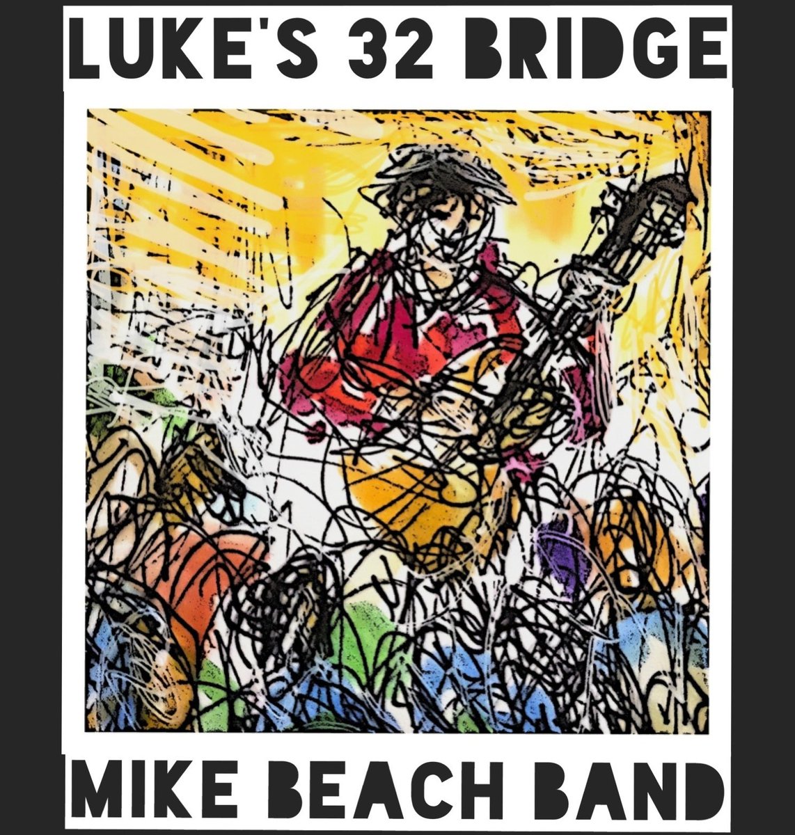 ⁦⁦<a href="/mikebeachmusic/">Mike Beach</a>⁩ -sketching an awesome night 12/29/22 of rocking to great music ⁦<a href="/lukebryan/">Luke Bryan</a>⁩ Nashville hot spot  #Luke32bridge music venue on Broadway!