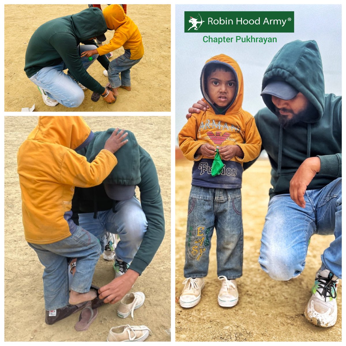 AnkitSinghLogan's tweet photo. ज़िंदगी बेहतरीन तब होती है
जब आपकी वजह से दूसरा मुस्कुराए💚✌🏻

सभी को नव वर्ष की हार्दिक शुभकामनाएँ 💚

@rha_india 

#shoesdistribution #rhaindia #robinhoodarmy #robinhoodarmyindia #ankitsinghlogan #pukhrayan #rhapukhrayan #spreadinghappiness #spreadinglove #spreadingpositivity https://t.co/6x4LqX83QH