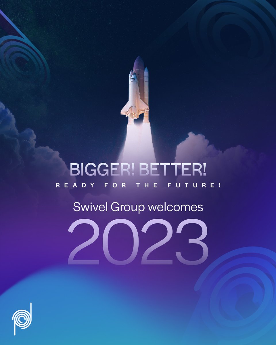 Swivel_Group's tweet image. Happy New Year 2023 from the Swivel family! 

We have made it through yet another year, growing and evolving as a business that showcases exceptional talent and strives to look after our community!

#SwivelGroup #SwivelTech #HappyNewYear #2023