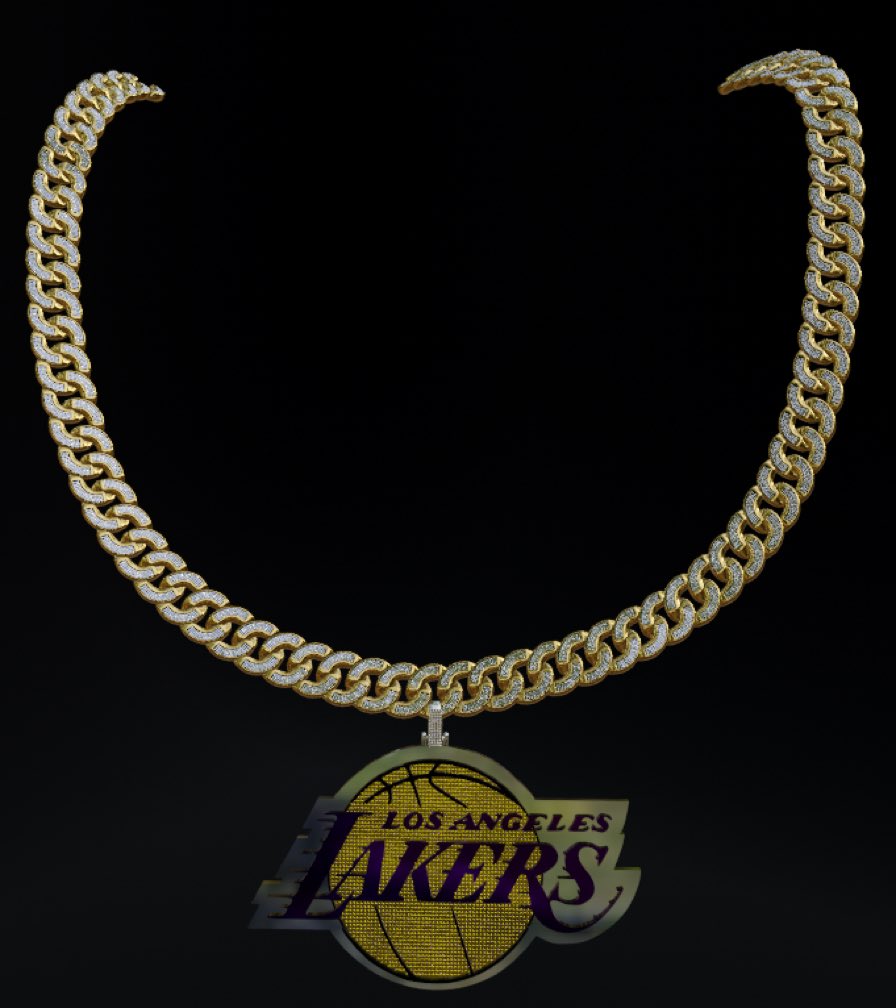 KidJeweler22's tweet photo. What’s up #gang I have done most of the @NFL pendants but @GWPnft asked for a lakers pendant so looks like we are doing all the @NBA teams comment your favorite. Hope everyone has a great day. @cryptoohomer @GCG_BluntDoctor #jLFG #Trending https://t.co/fOO4gfMptp