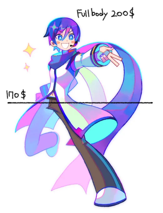 Commission open!
(only half body, full body)

If you interesting DM me
(No NSFW)
Payment only Paypal
Slot left 3
Want to see more of my drawing check my twitter!

(If you want detail, there may be an extra fee About 50$ to 80$) 