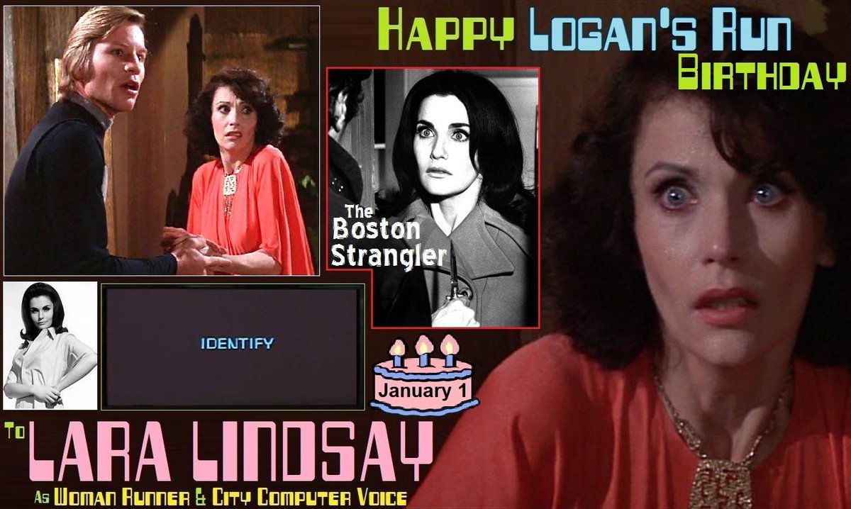 Happy birthday Lara Lindsay, born January 1, 1942.
#laralindsay #logansrun #thebostonstrangler #thesweetride #birthday #january1 #TodayInNerdHistory
More Info
facebook.com/TodayInNerdHis…
